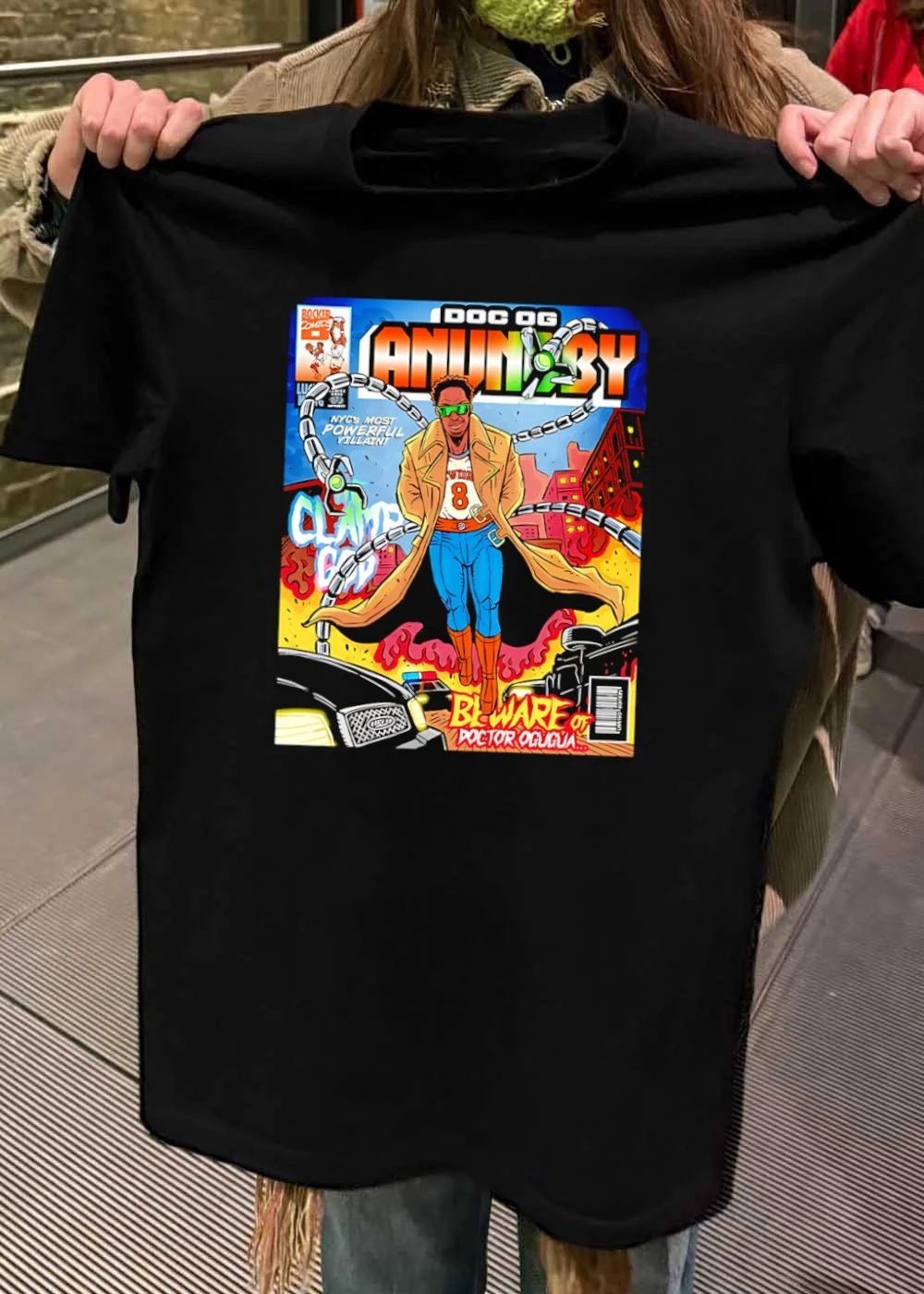 Bocker Comics Doc Og Anunoby Nyc Most Powerful Villain Beware of Doctor Ogugua Shirt