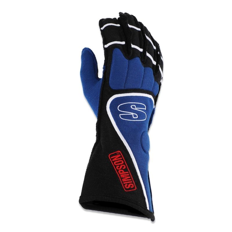 Simpson Racing DNA Racing Gloves – Medium – Blue/Black