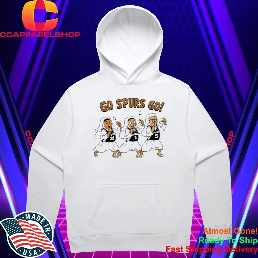 Go Spurs Go Singing Nuns San Antonio Spurs Cartoon Graphic Finals 2026 Shirt