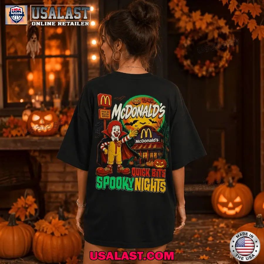 Mcdonald’s Quick Bite Spooky Night Halloween 2026 T-Shirt