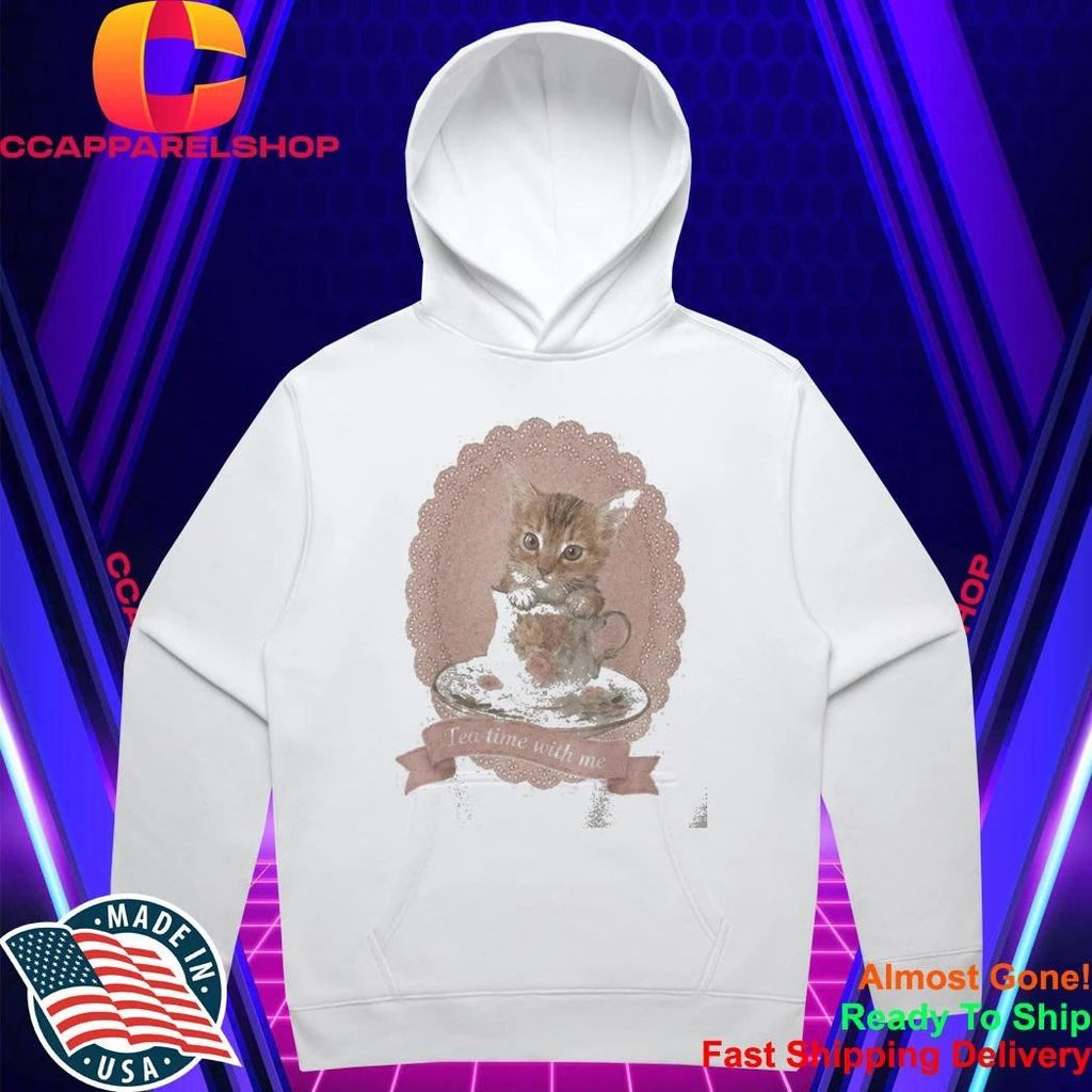 Nicholas Galitzine Adam Coquette Teacup Kitten Cat Shirt