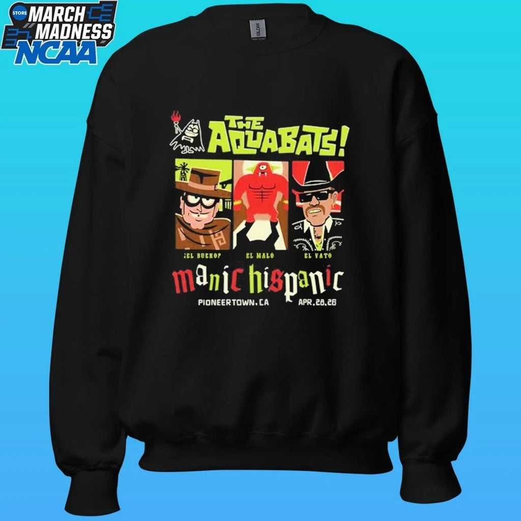The Aquabats Manic Hispanic Pioneertown, Ca 4.28.2026 Shirt