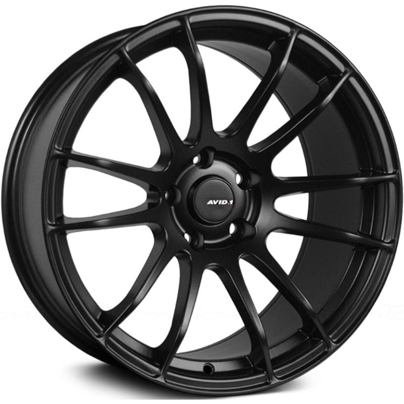 AVID1 AV20 Matte Black 17×9 | 5×114.3 (AV2017905H35BK)