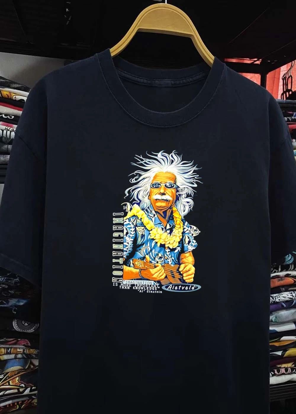 Imagination is more than knowledge Albert Einstein Ukulele shirt
