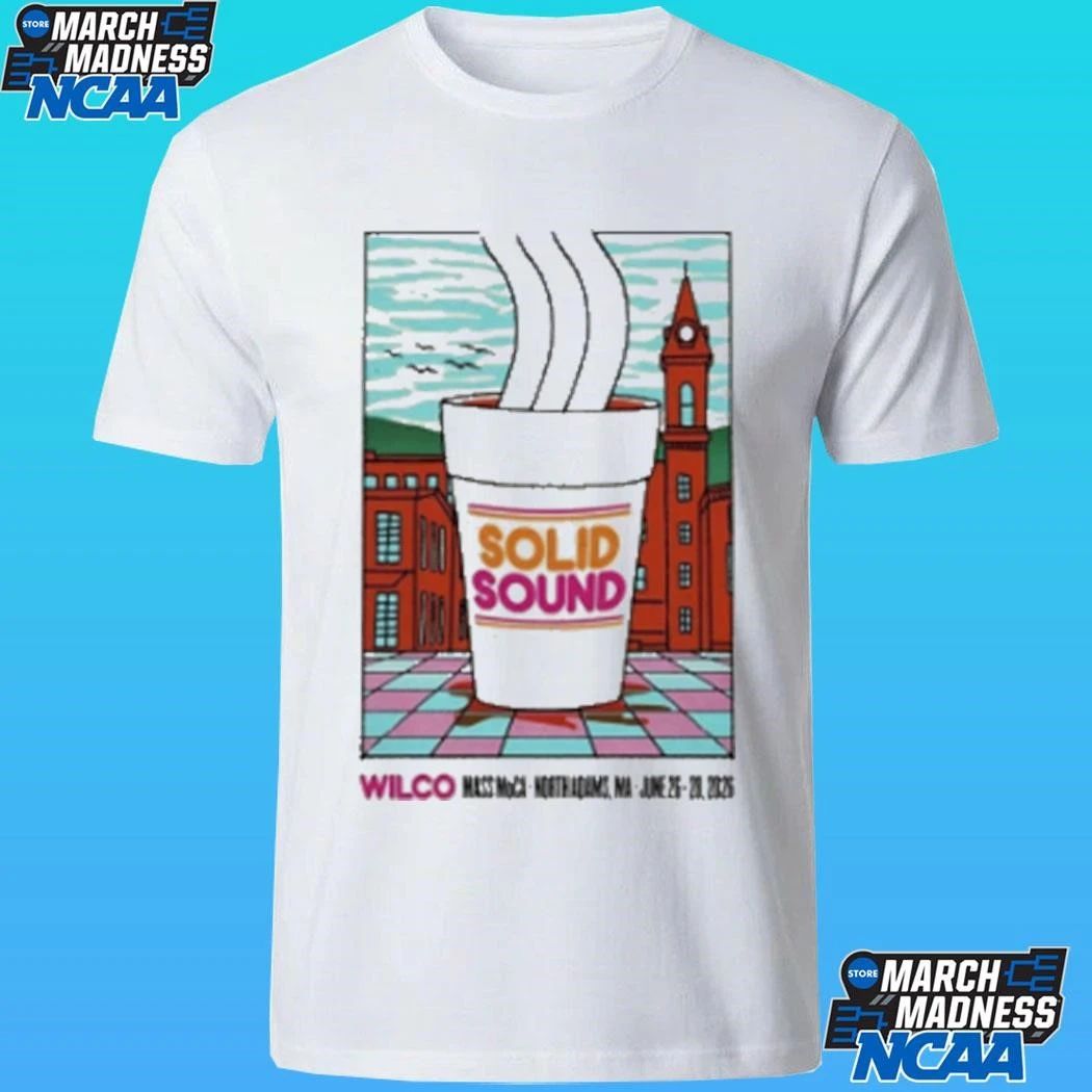 Wilco Solid Sound Festival Jun 26-28 2026 In North Adams Ma Poster Shirt