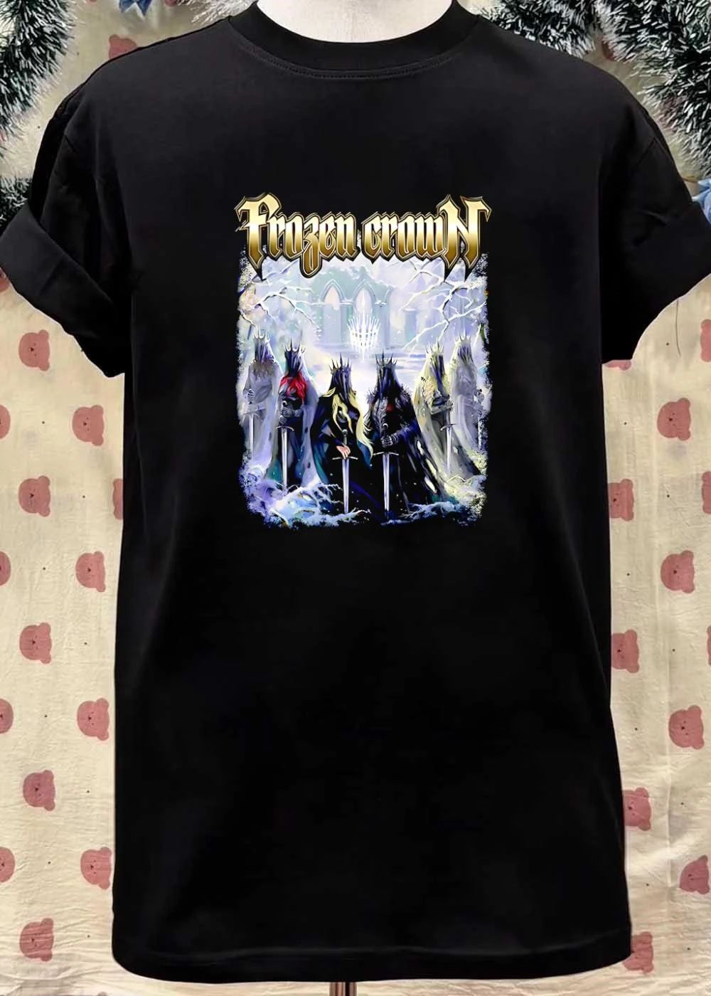 Frozen Crown Dark Fantasy Rulers Crown Shirt