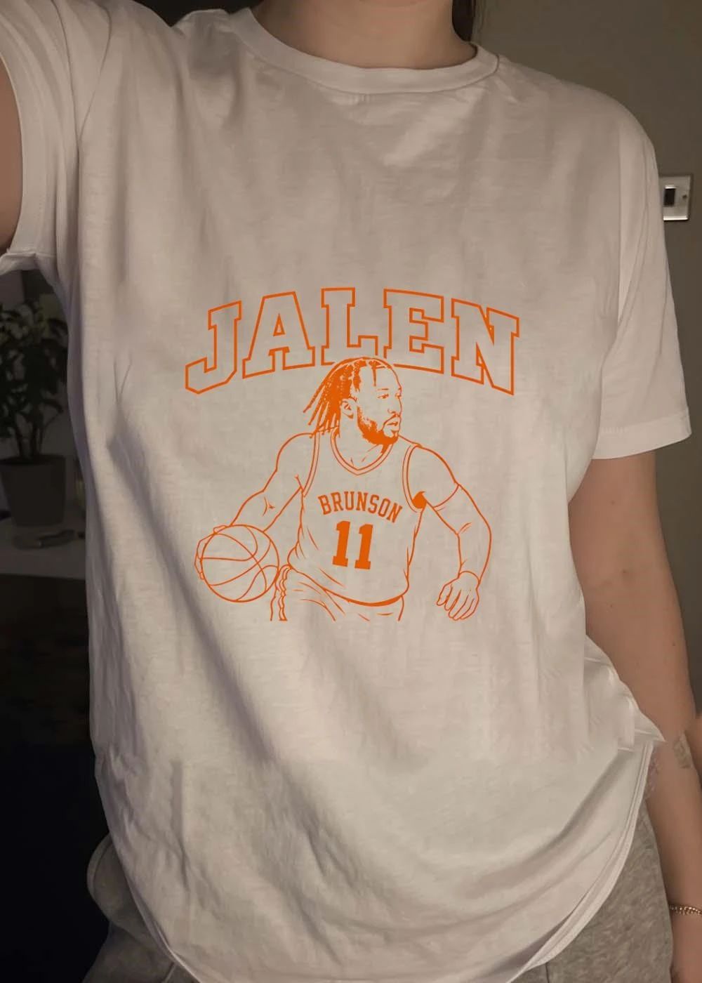 Jalen Brunson Knicks NBA #11 Basketball Star 2026 Season Shirt