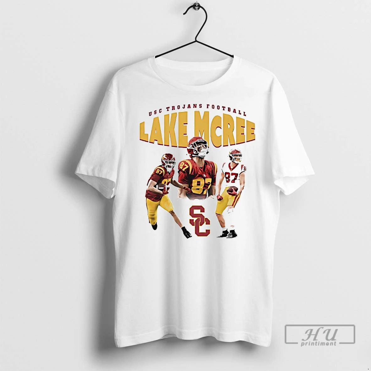 Officials Lake Mcree Picture Collage Usc Trojans T Shirts