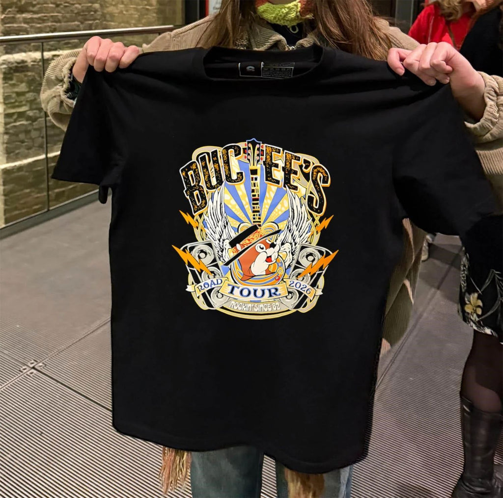 Buc-ee’s 2026 Road Tour Rockin’ Since 82 shirt