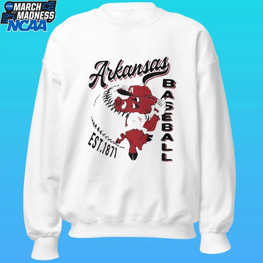 Arkansas Razorbacks Baseball Est 1871 Shirt