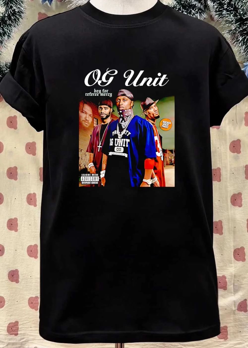 Knixplicit Content Beg for Referee Mercy OG Unit Basketball T-Shirt