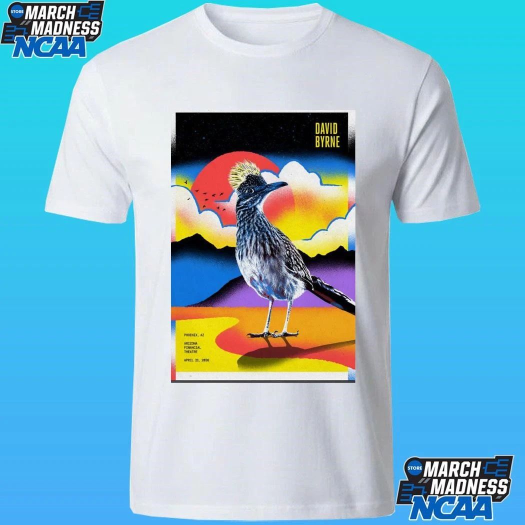 David Byrne In Phoenix Az On Apr 21 2026 Tour Poster Shirt