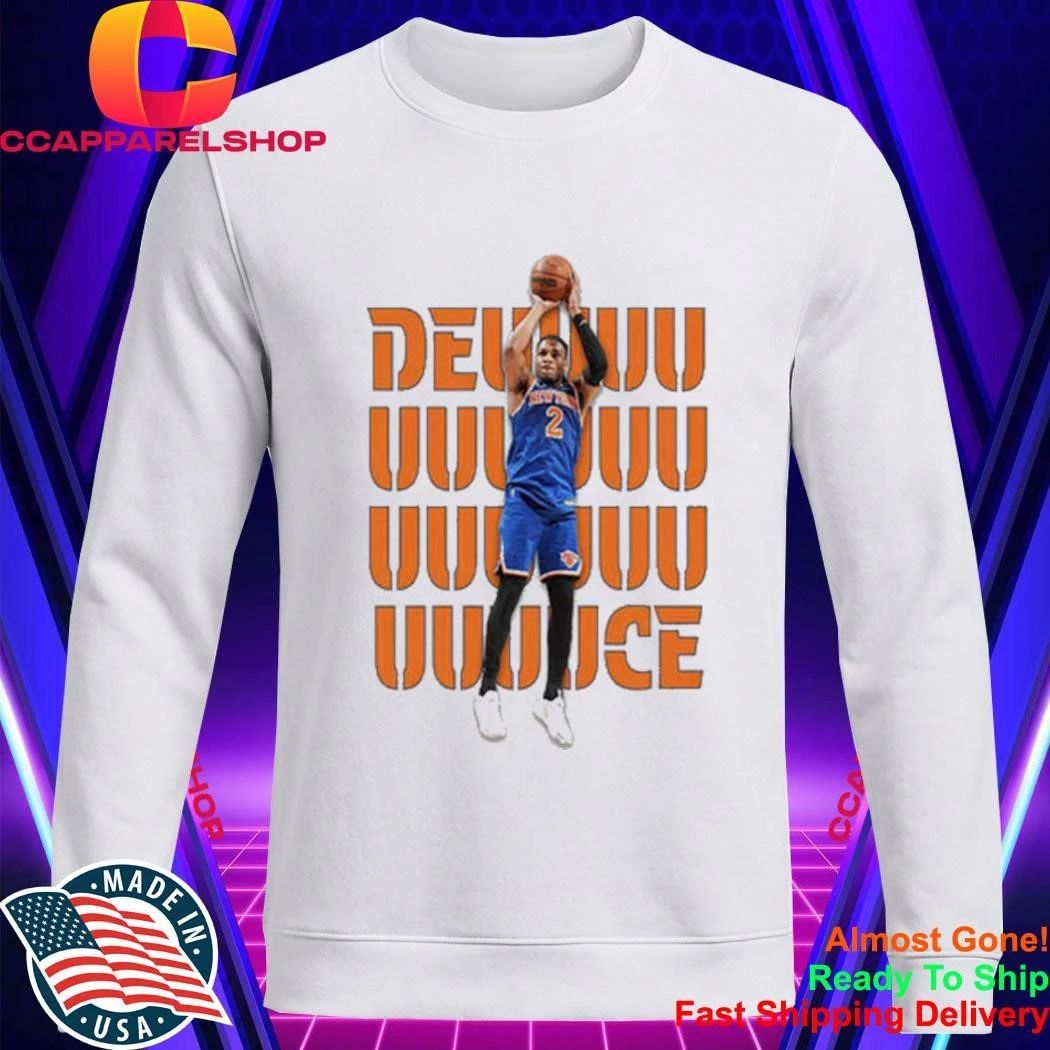 Deuce McBride Knicks Deuce Deuce Running Miles Shirt