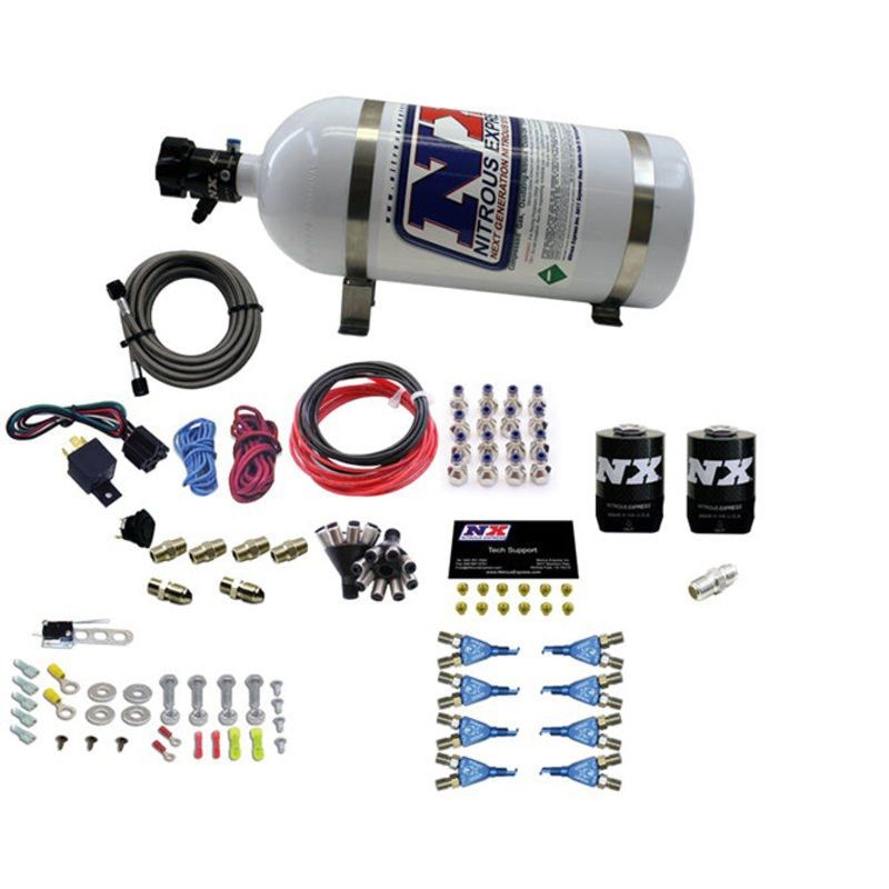 Shark Rail Nitrous Kit w/10lb Bottle Universal Application