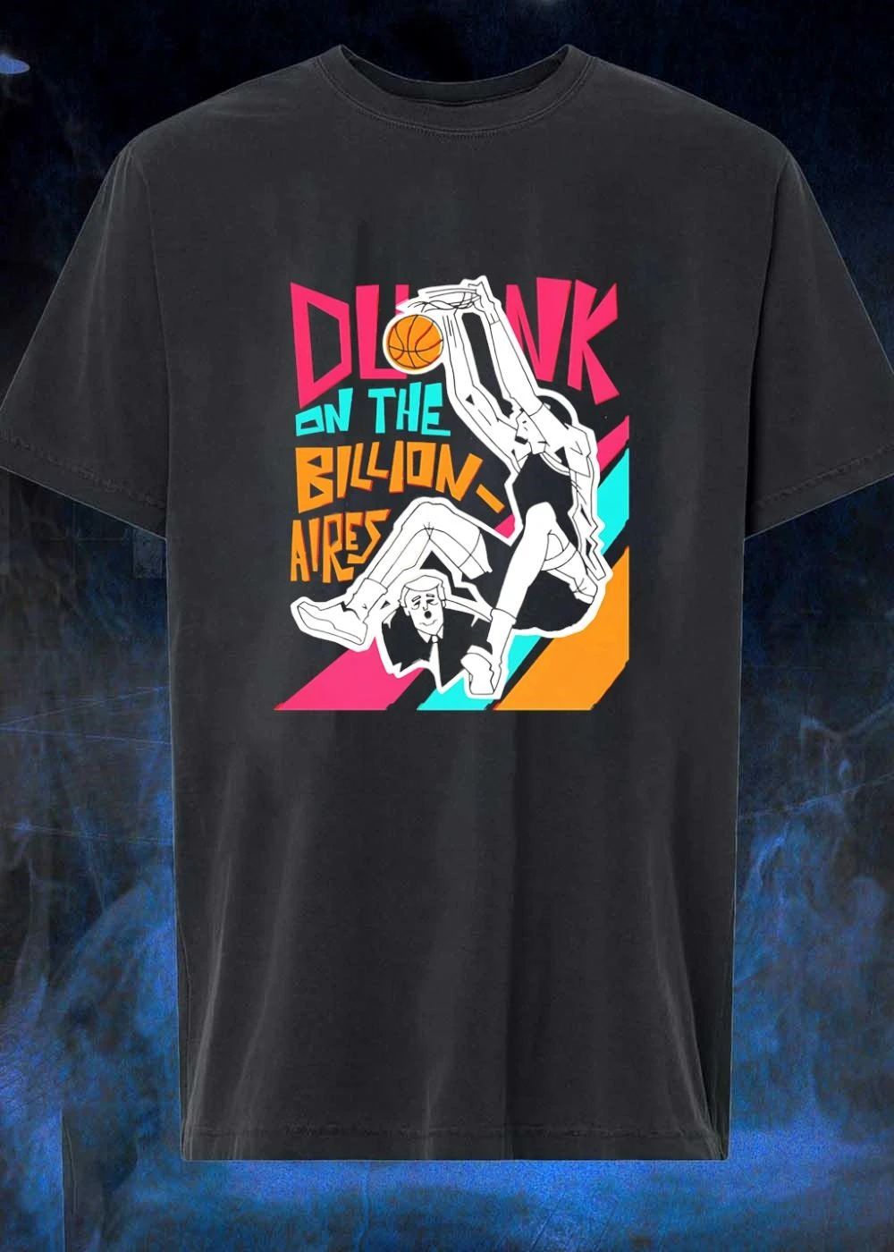 Donald Trump anti billionaire economic inequality dunk on the billion aires shirt