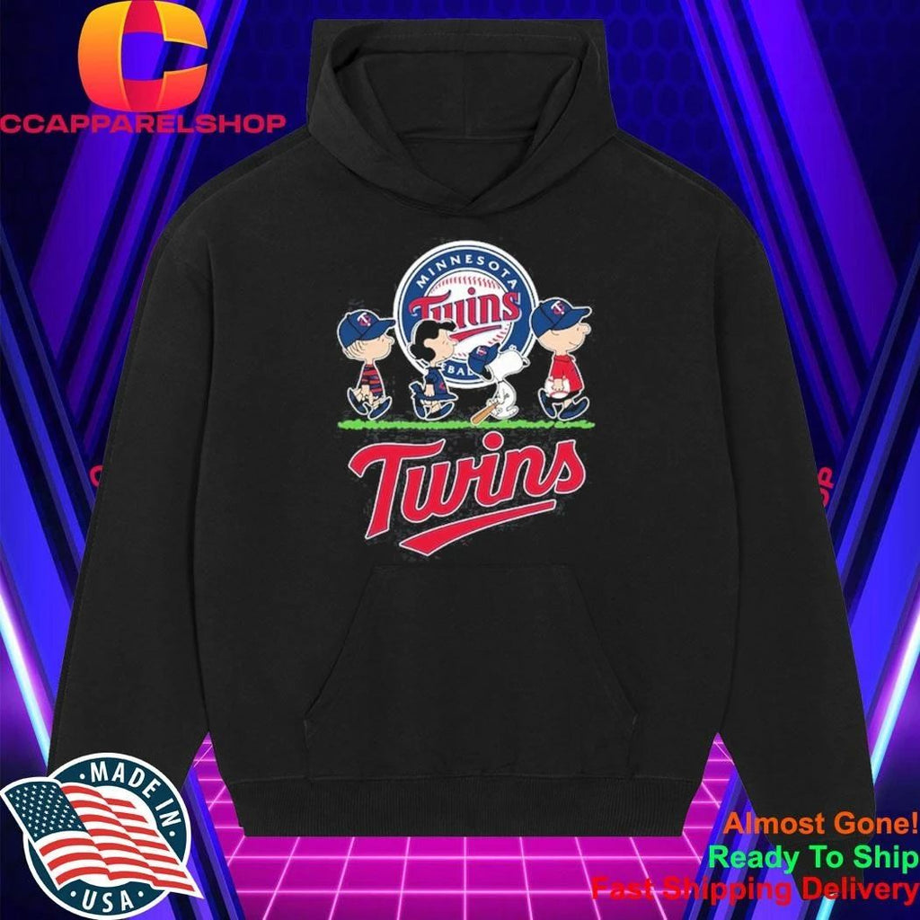 Peanuts characters minnesota twins baseball Shirt