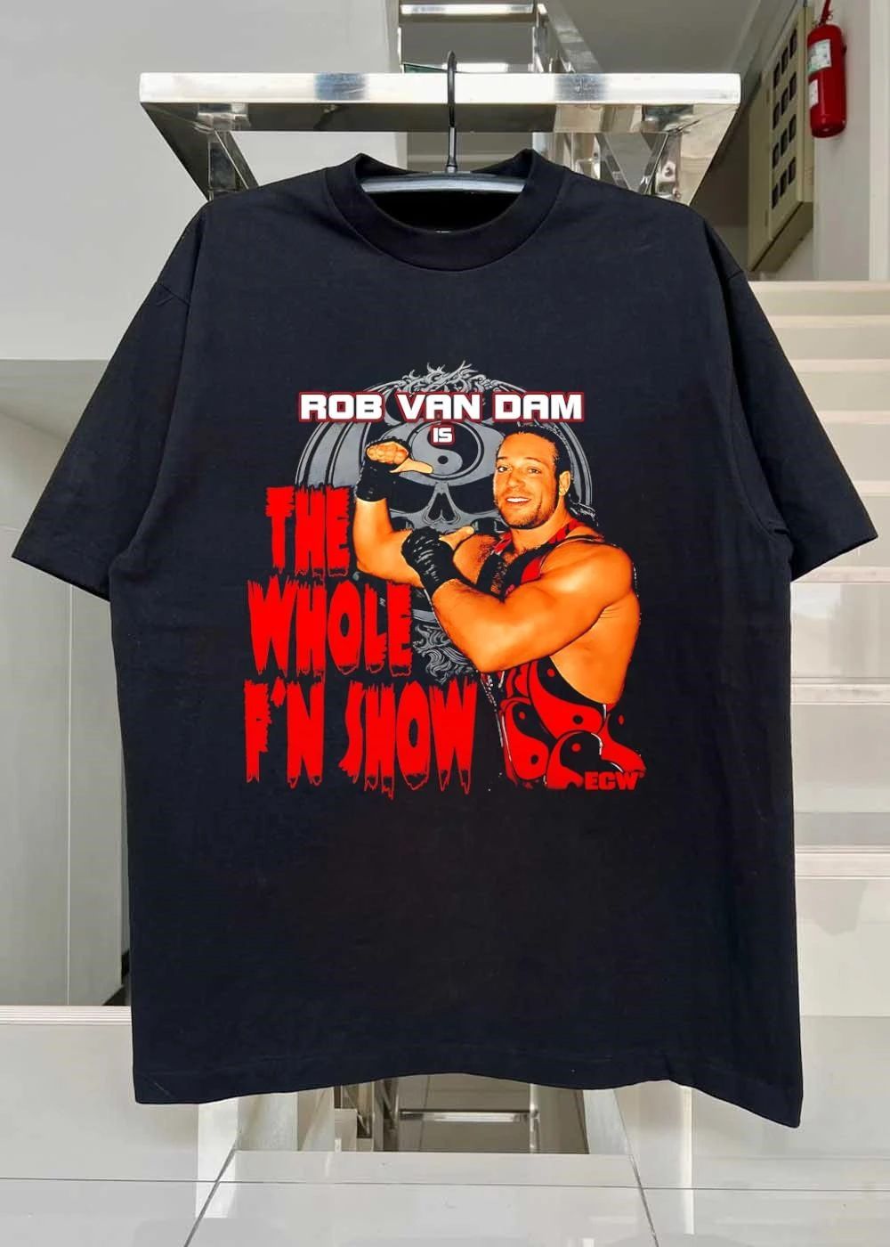 ECW Rob Van Dam Pointing The Whole F’N Show T-Shirt