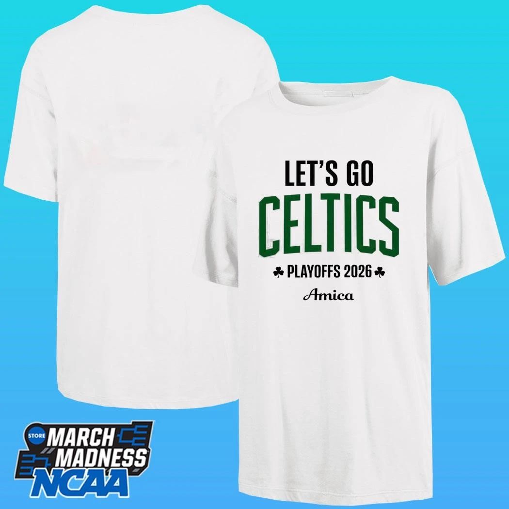 Let’s Go Celtics Basketball Playoffs 2026 Shirt