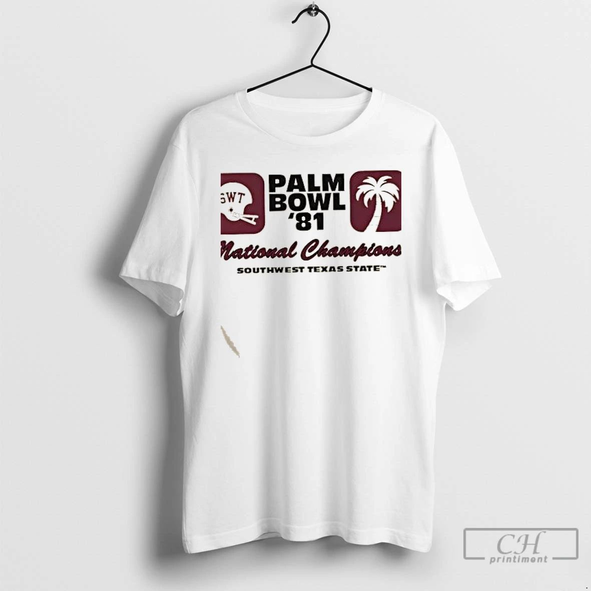 Classic Texas State Palm Bowl 1981 National Championship T Shirts Hoodie Longsleeve