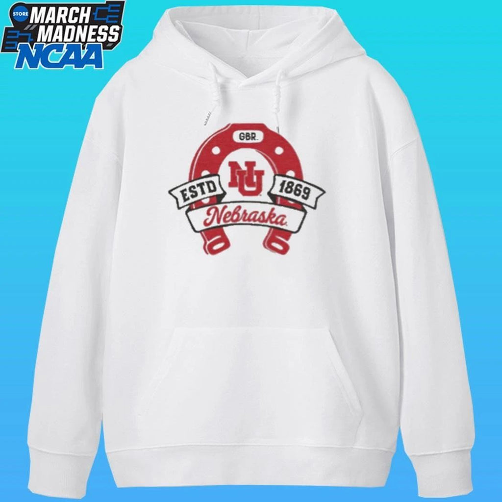 Nebraska Lucky Horseshoe Ash Estd 1869 Shirt
