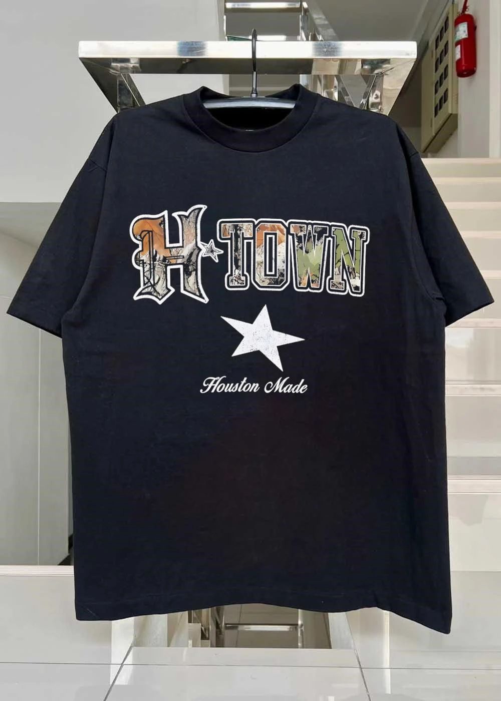 Houston Made H Town Star Camo shirt