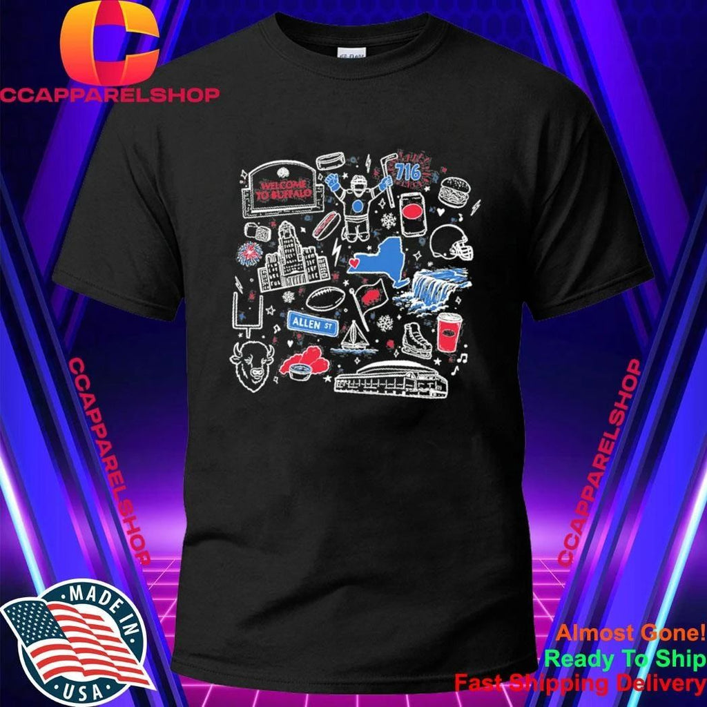 Doodles Buffalo Shirt