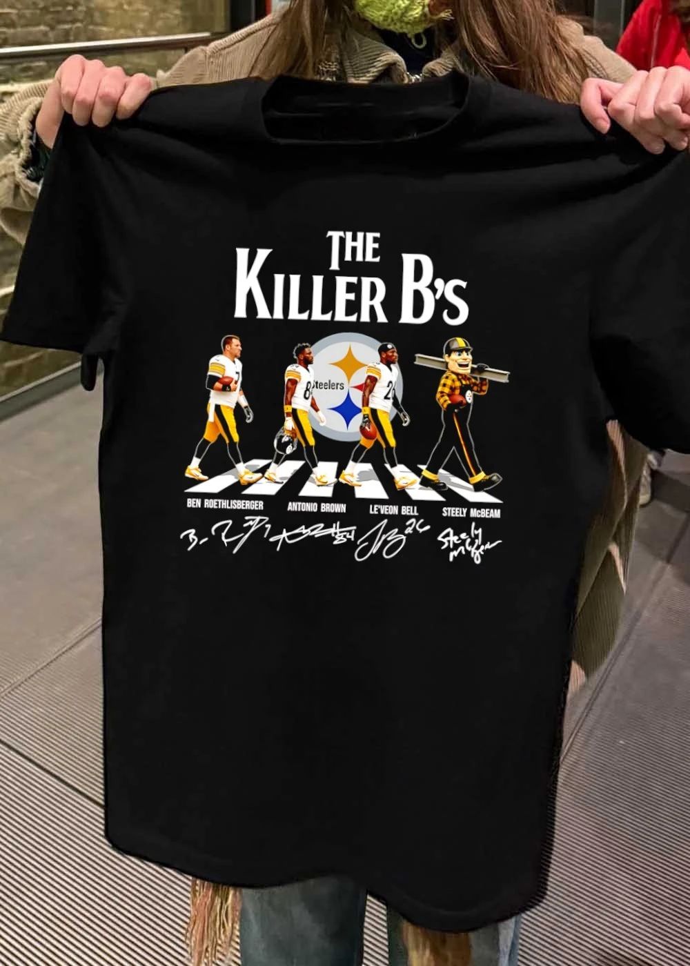 Ben Roethlisberger Antonio Brown Le’veon Bell Steely Mcbeam The Killer B’s shirt