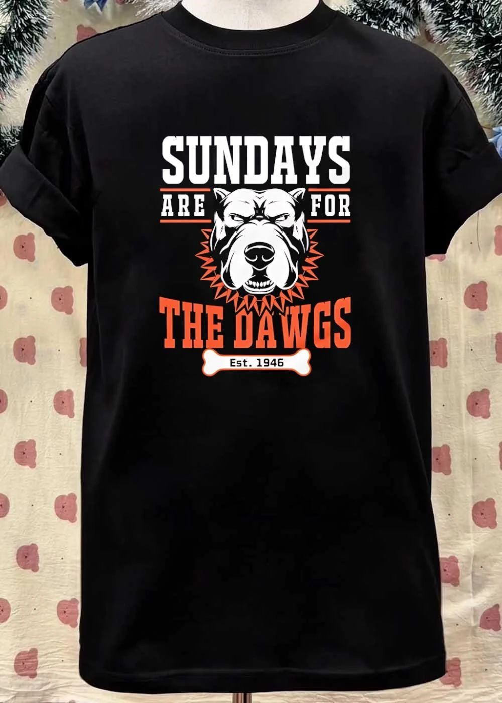 Est. 1946 Sundays are for the Dawgs Cleveland Browns shirt