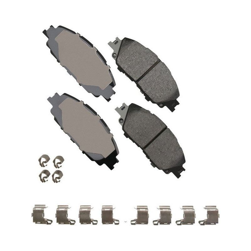 Akebono Brake Pads ProAct Front Fits Toyota Prius Corolla 19-22 ACT2176