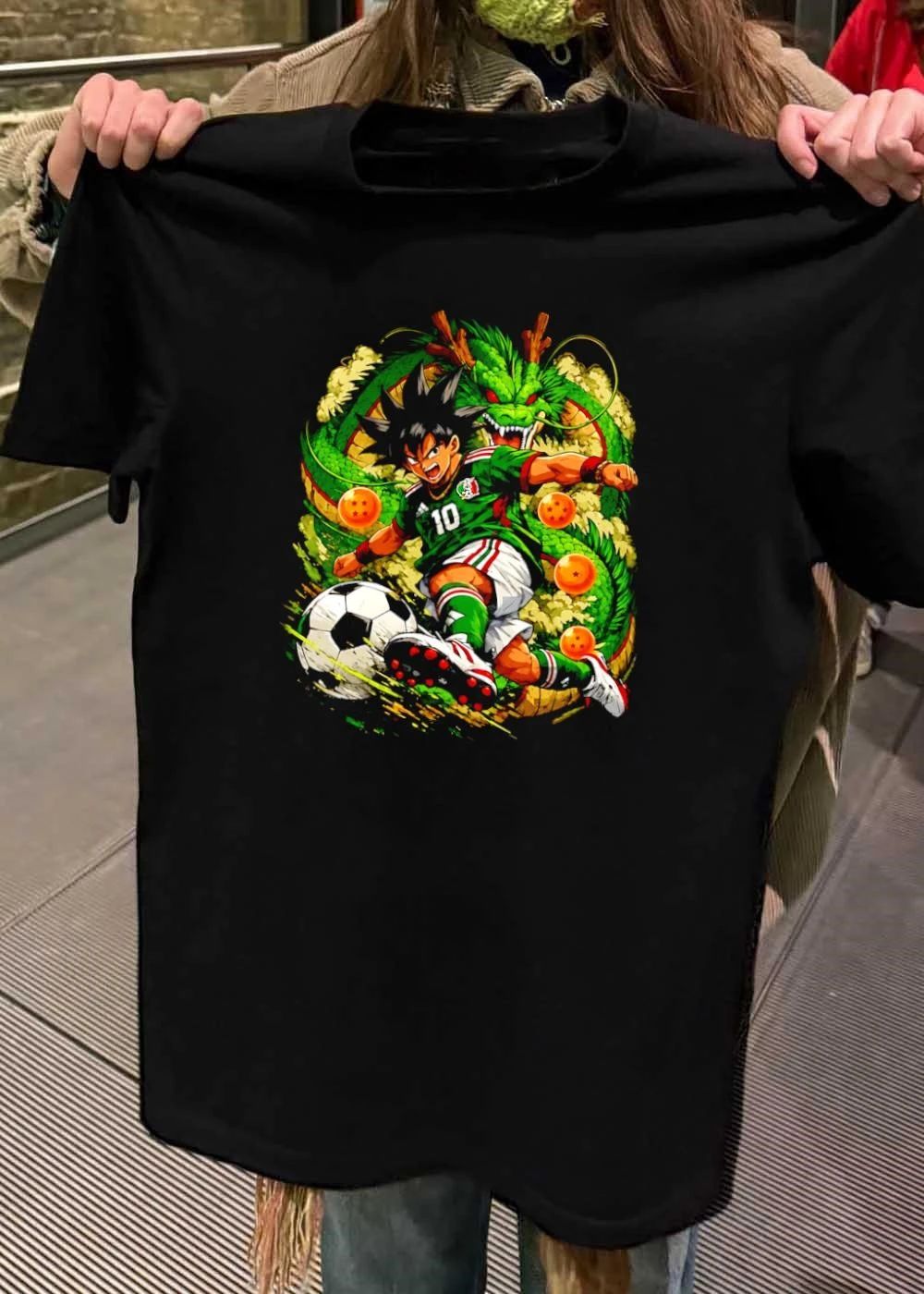 Anime Soccer Fanatic, Anime Boy Kicking Soccer Ball, Mexico 10 Mexico T-Shirt