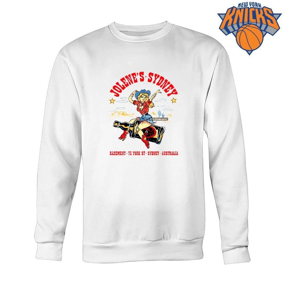 Jolene Sydney Cowgirl Riding A Bottle Western Retro T Shirt