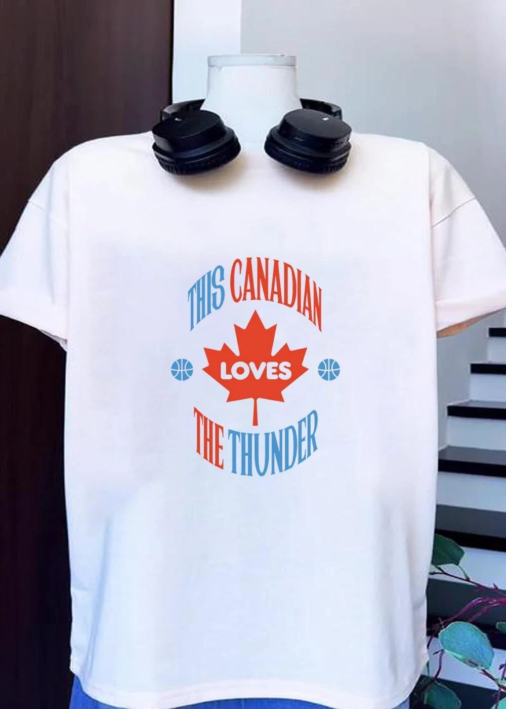 Canadian Oklahoma City Thunder NBA this Canadian loves the Thunder shirt