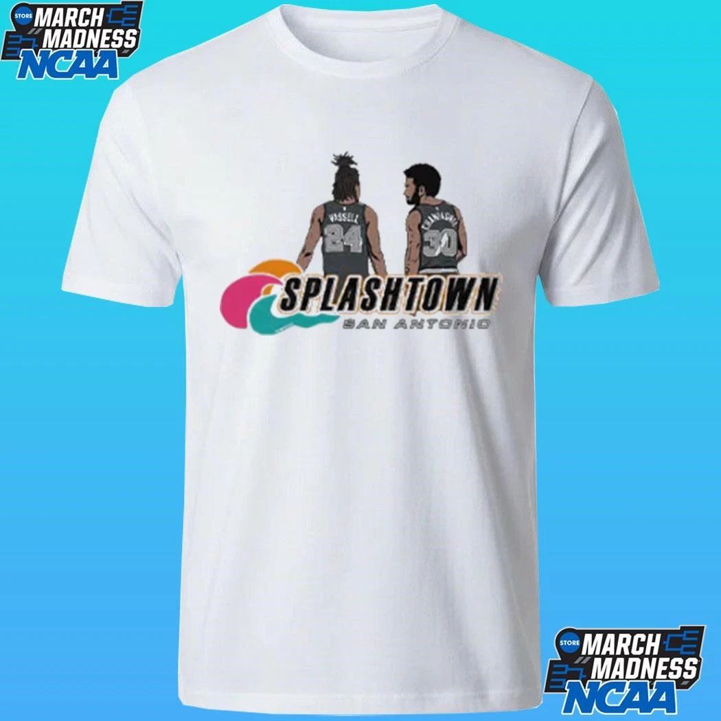 Devin Vassell And Julian Champagnie Splashtown San Antonio Shirt