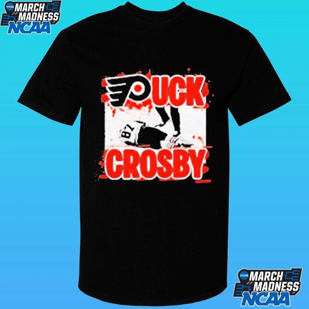 Puck Crosby Philadelphia Flyers Hockey 2026 Vintage Shirt