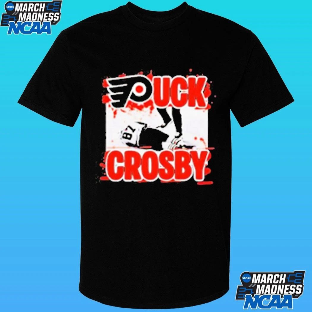 Puck Crosby Philadelphia Flyers Hockey 2026 Vintage Shirt