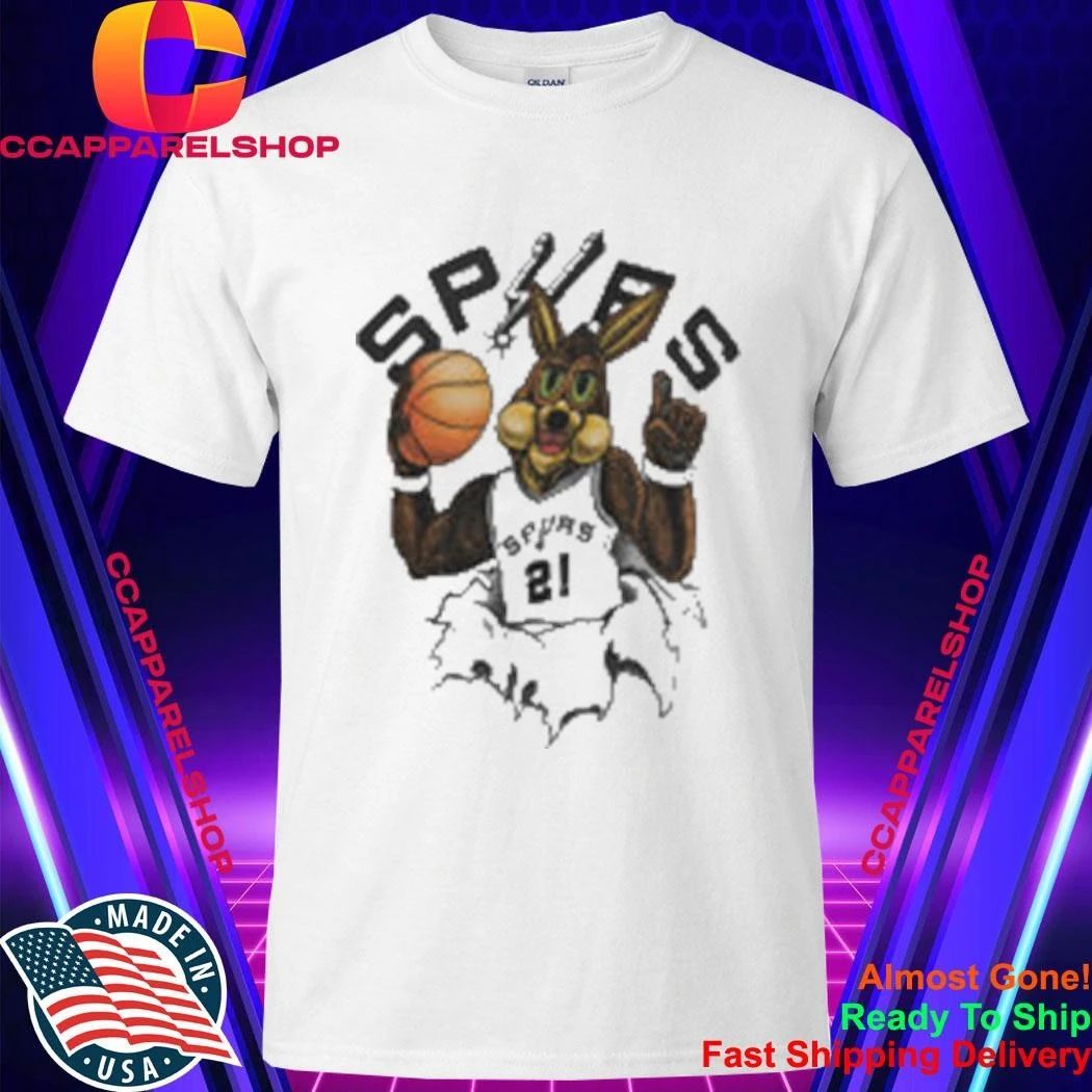 San Antonio Basketball Spurs Bunny 21 Shirt