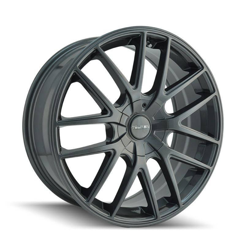 TR60 3260 20×8.5in Matte Gunmetal Wheel 5×114.3/120 BP / 20 mm offset / 74.1 mm Hub