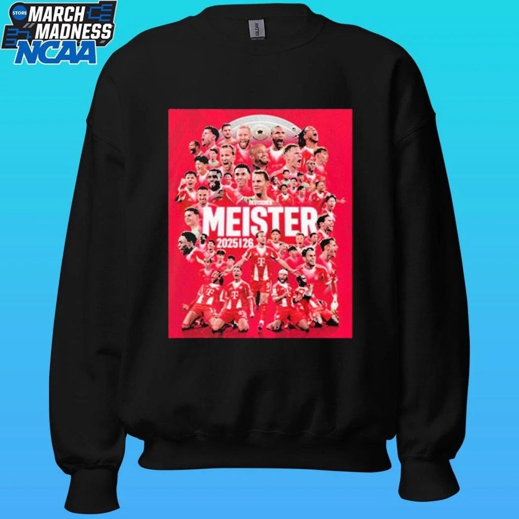 Congrats Bayern Munich Champions Bundesliga 2025 26 Deutscher Meister 2026 Shirt