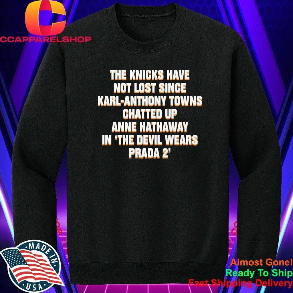 The Team Have Not Lost Since KAT Chatted Up Anne In The Movie Shirt