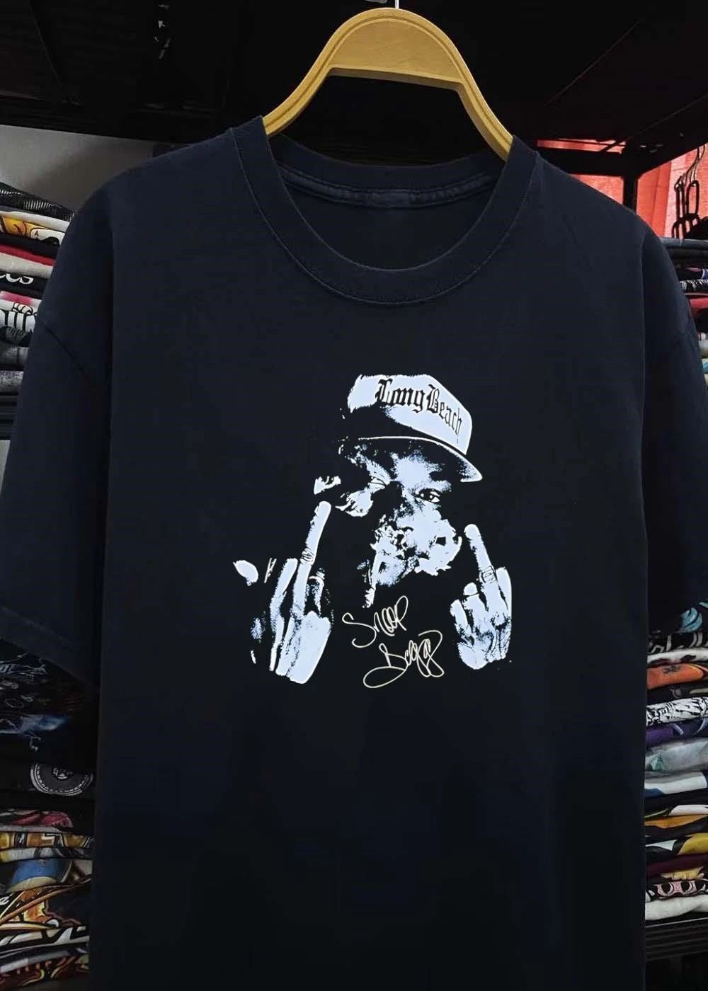 Snoop Dogg Long Beach Unfiltered Vibe Middle Fingers Up 2026 Icon Shirt