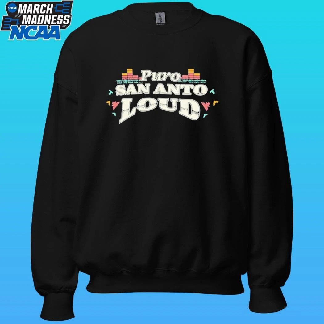 Puro San Anto Loud San Antonio Spurs Playoffs 2026 Shirt