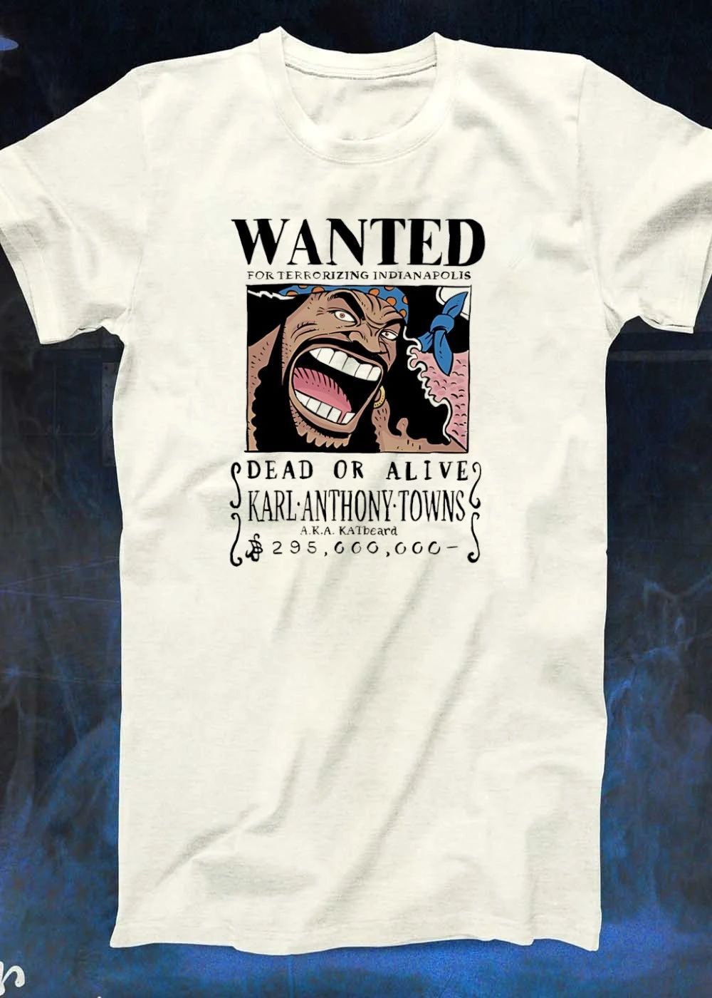 A.K.A. KATbeard Wanted for Terrorizing Indianapolis Karl-Anthony Towns Shirt