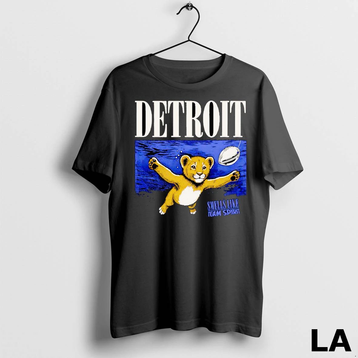 Original Smells Like Team Spirit Detroit Nevermind