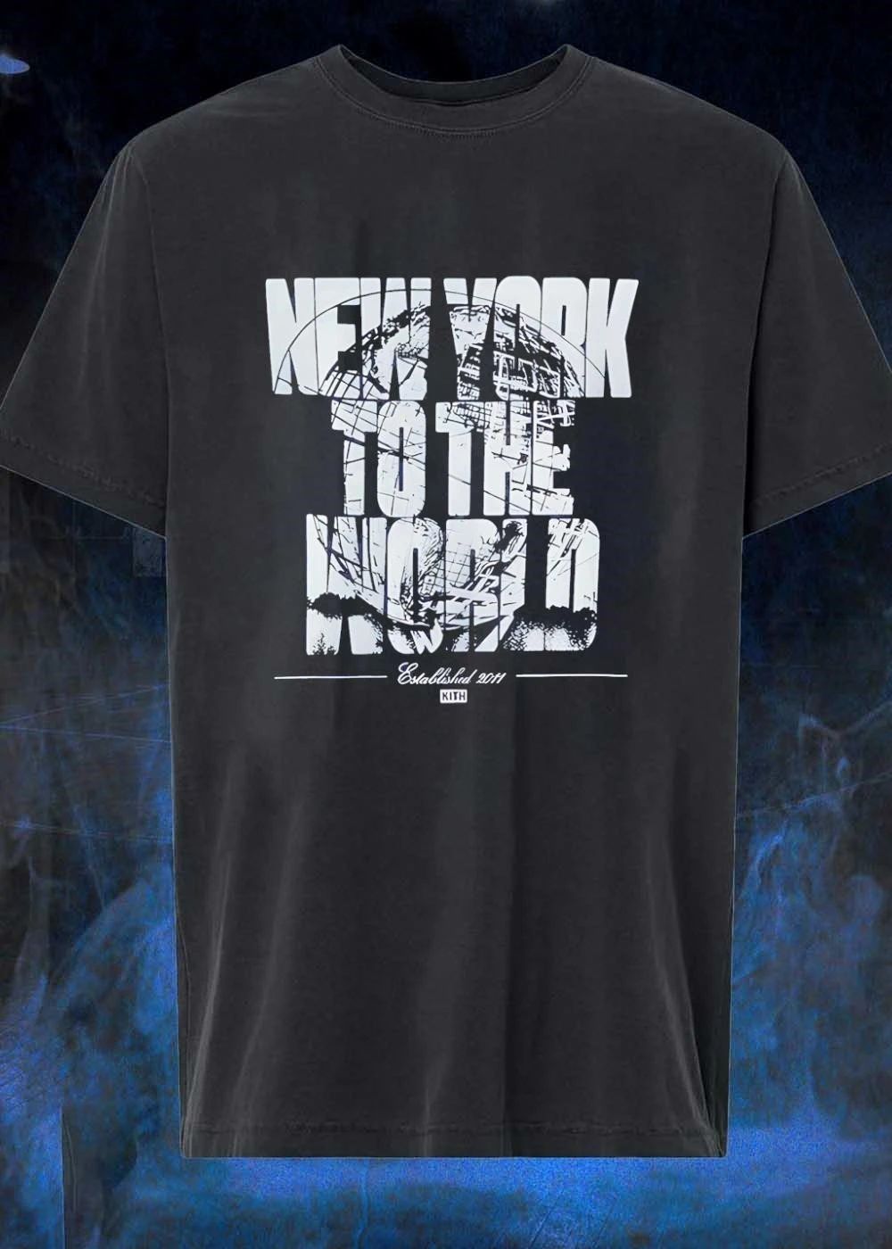 Established 2011 KITH New York to the World Graphic shirt