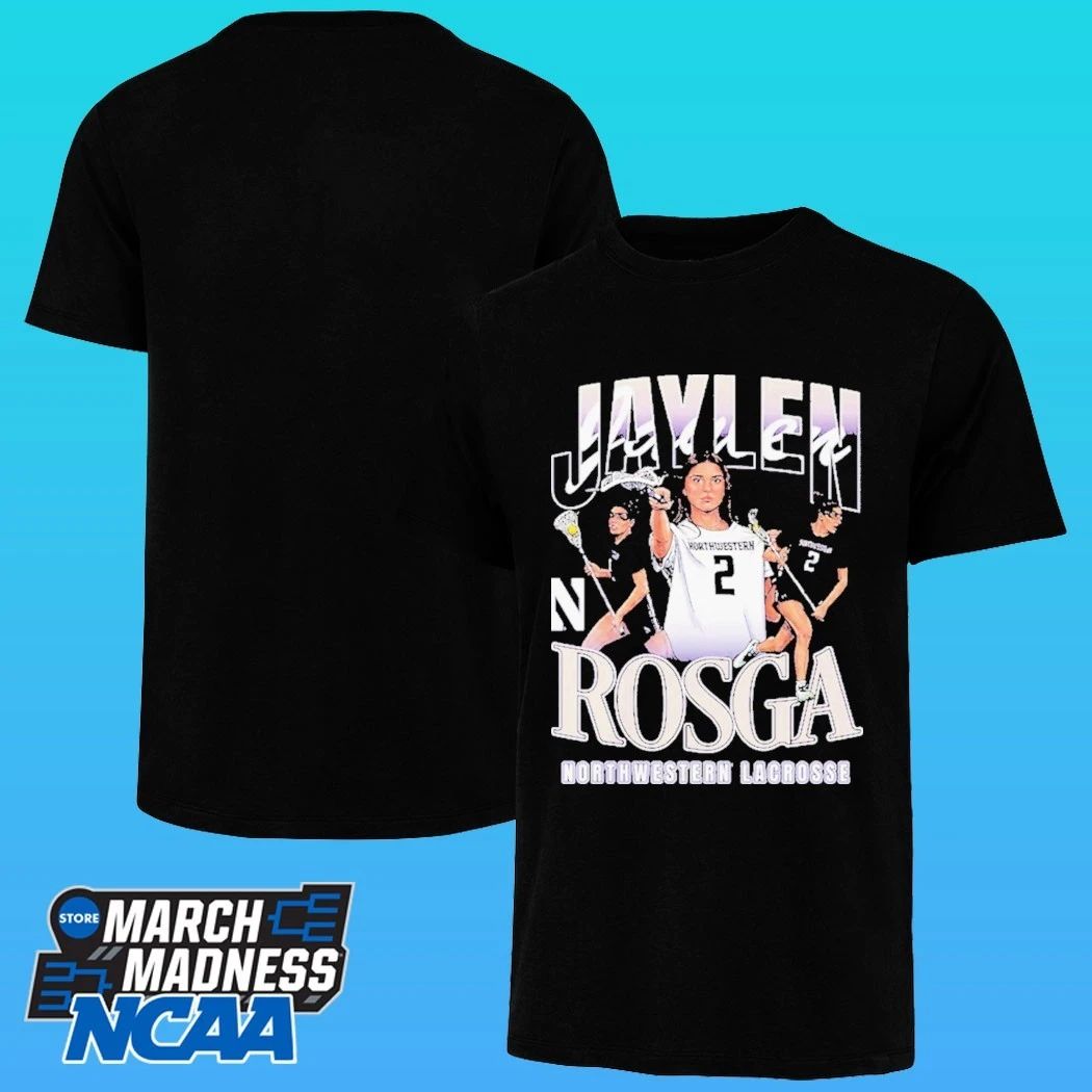 Jaylen Rosga Northwestern Wildcats Women’s Lacrosse Shirt