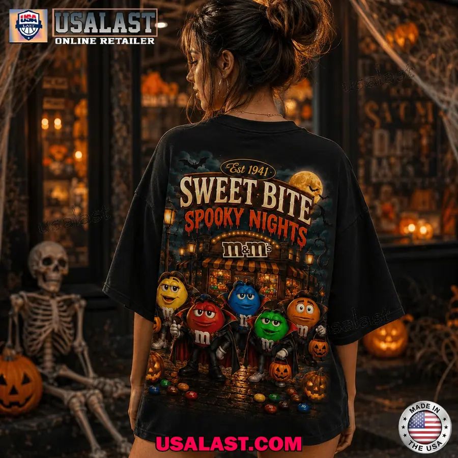 M&M’s Sweet Bite Spooky Night Halloween 2026 T-Shirt