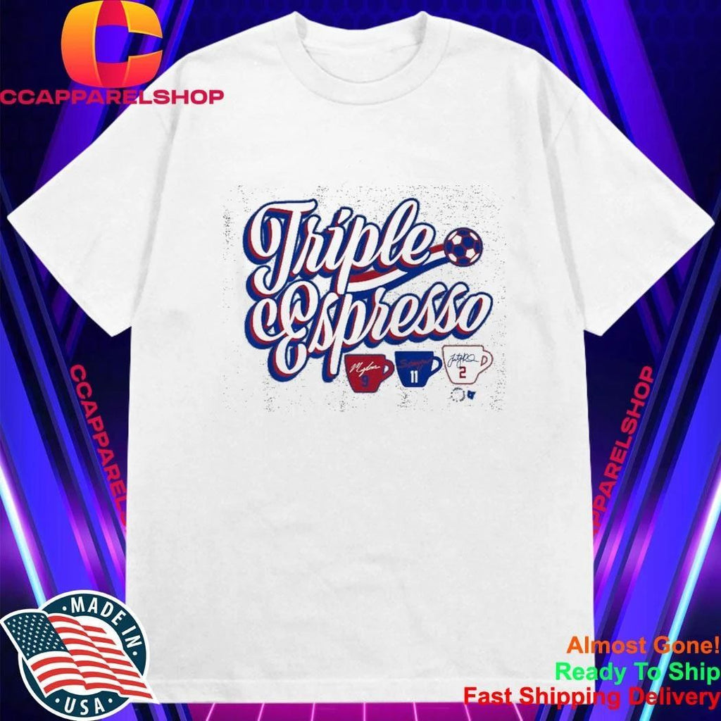 Mallory Swanson, Trinity Rodman, And Sophia Wilson Triple Espresso Shirt