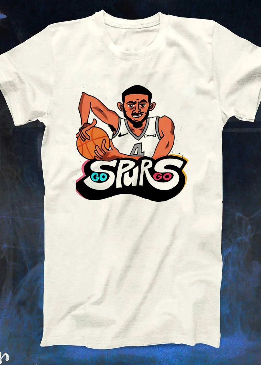 Devin Vassell Dribbling Basketball Go Spurs Go Spurs T-Shirt