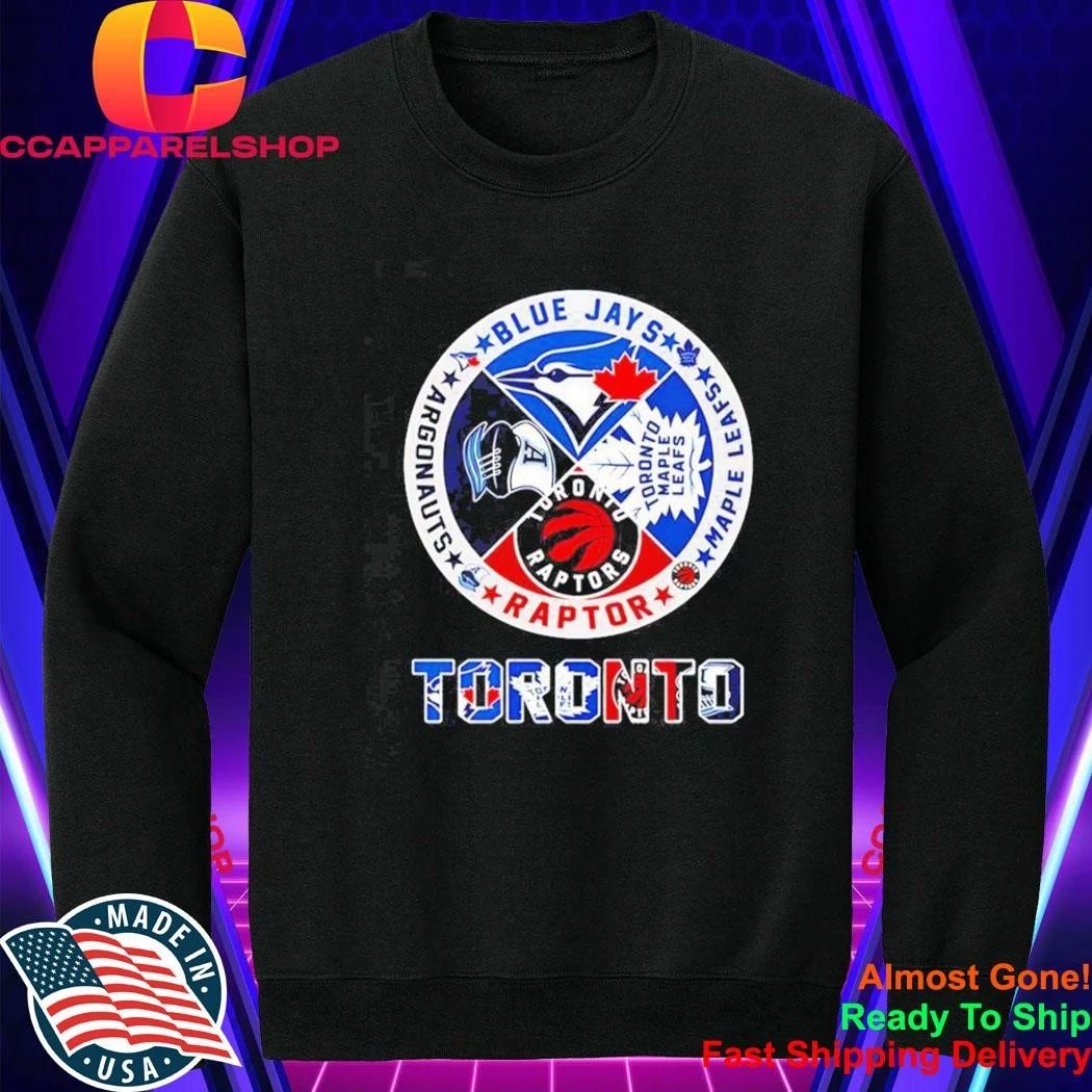 Toronto circle logo sports team Toronto Blue Jays Maple Leafs Argonauts Raptors Shirt