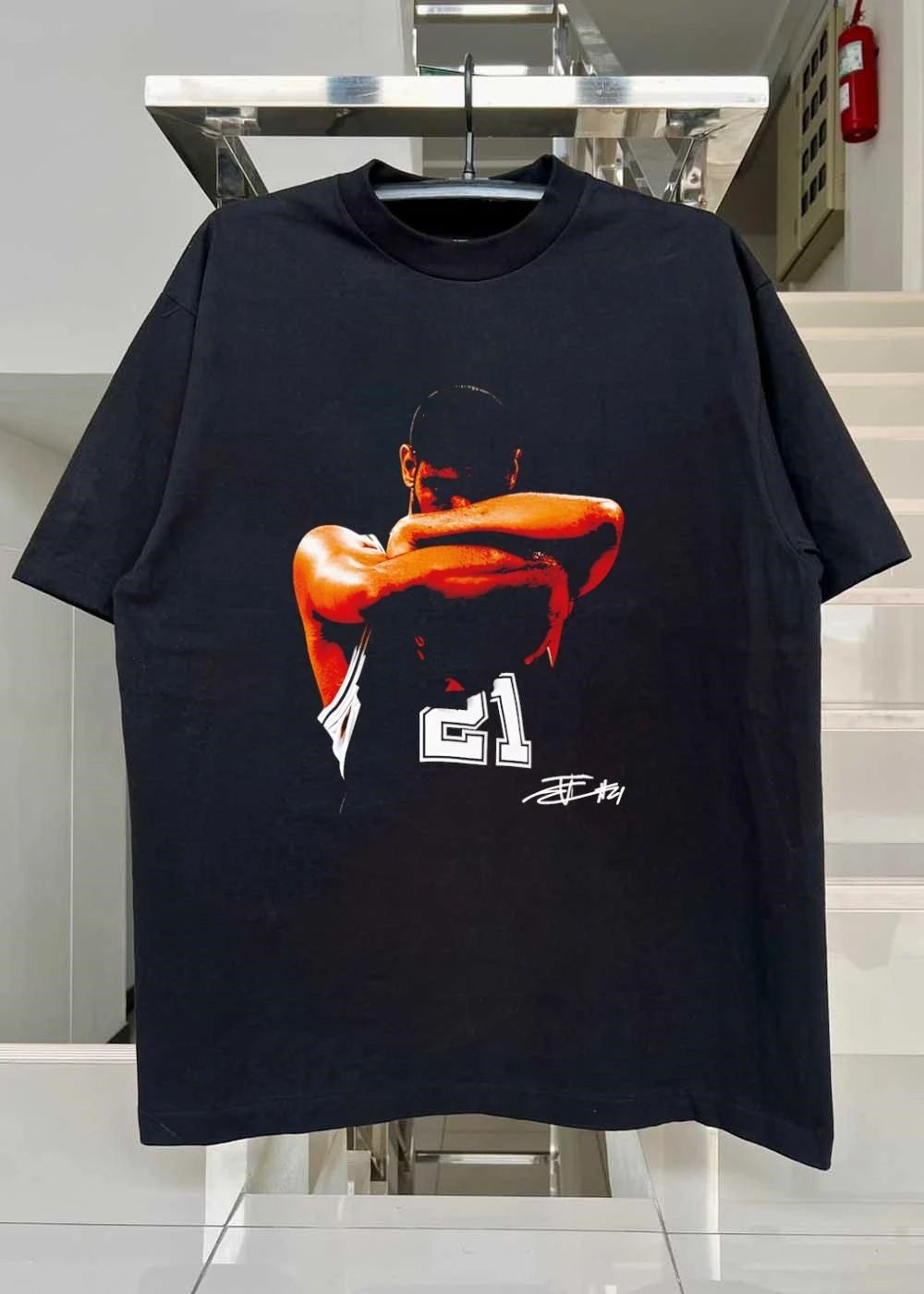 Tim Duncan San Antonio Spurs NBA 21 TD 21 shirt